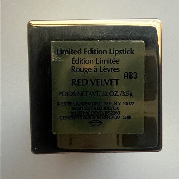 Estee Lauder Limited Edition Red Velvet Lipstick - Picture 2 of 2